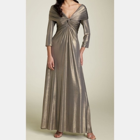 Metallic Evening Gowns